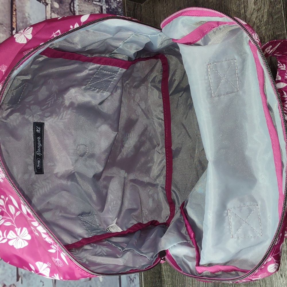 Lug® "Ranger XL" Packable Botanical Print Tote Bag - Picture 10 of 16